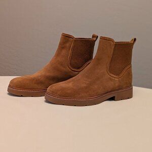 Vince Brown Ankle Boots